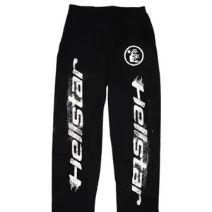 Trendy Hellst@r Black Sweatpants, Streetwear Pants, Hip Hop Sweatpants, Outdoor Wear Daily Wear For Men, Designer Clothing, Gift for him for her, Birthday's gift