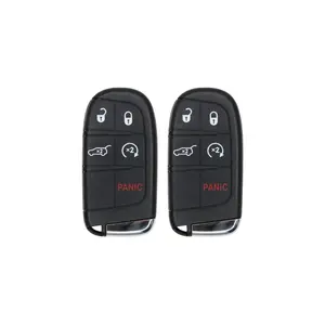 KEYS4LESS Replcament Key Fob Compatible with Durango 2014 2024 Fcc M3n 40821302 M3N40821302 Part Number 68150061 68150061AC 68150061AB 68143505...