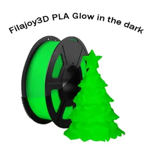 Creative Night Glow DIY Solution, Fluorescent Self-Luminous Pla Filament 1.75mm 250g, Auto Lights Up in Dark Environment