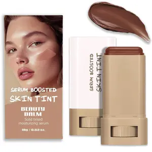Skin Tint, Beauty Balm Serum Boosted Skin Tint, Foundation Stick, Skin Tint with SPF, Concealer Stick, Foundation Makeup, Face Makeup, Base De Maquillaje, Full Coverage Foundation, Dewy Finish