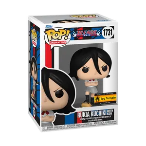 Funko Pop! Bleach - Rukia Kuchiki with Kon #1731 Exclusive (Sticker may vary) Collectible Pop Vinyl Figure
