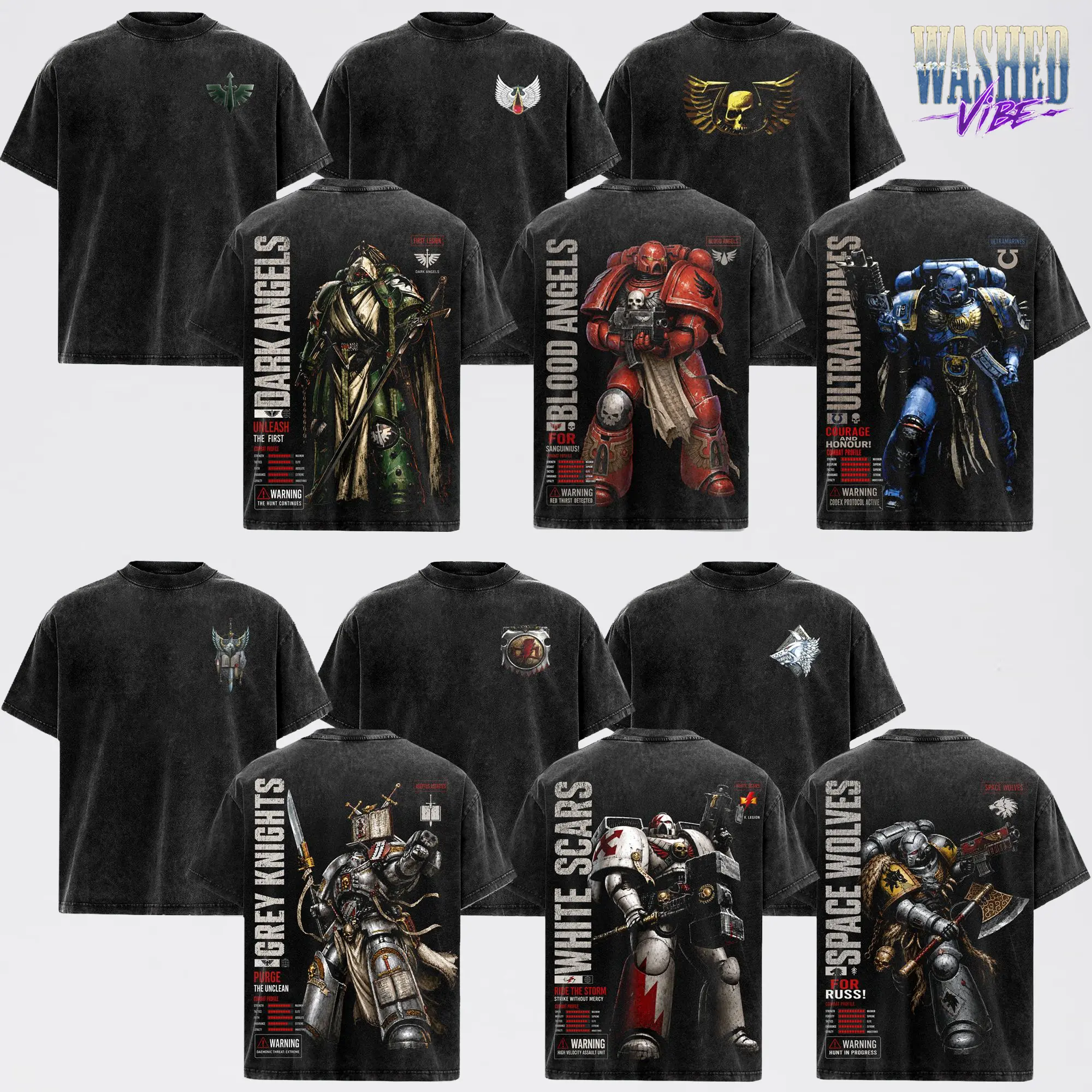 10 Design Warhammer 40,000: Dawn of War IV T-Shirt, Retro Grimdark Sci-Fi Graphic Tee, Space Warrior Tabletop Gaming Streetwear, Warhammer 40K Fan Apparel, Gift for Men & Women, Video Game Shirt, Boy Merch Streetwear