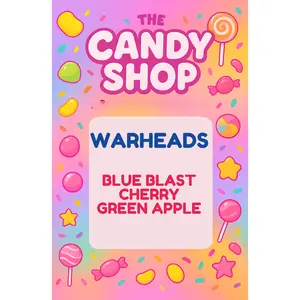WARHEADS Loaded Tea or Loaded Water  Sugar Free Gluten Free