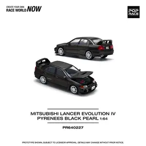 POP RACE 1:64 Mitsubishi Lancer Evolution IV – Black Pearl – PR640227/BLACK