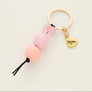 Keychain Homemade Sweet Cute Pink - Adorable Design, Vibrant Color, Durable Construction for Keys Organization