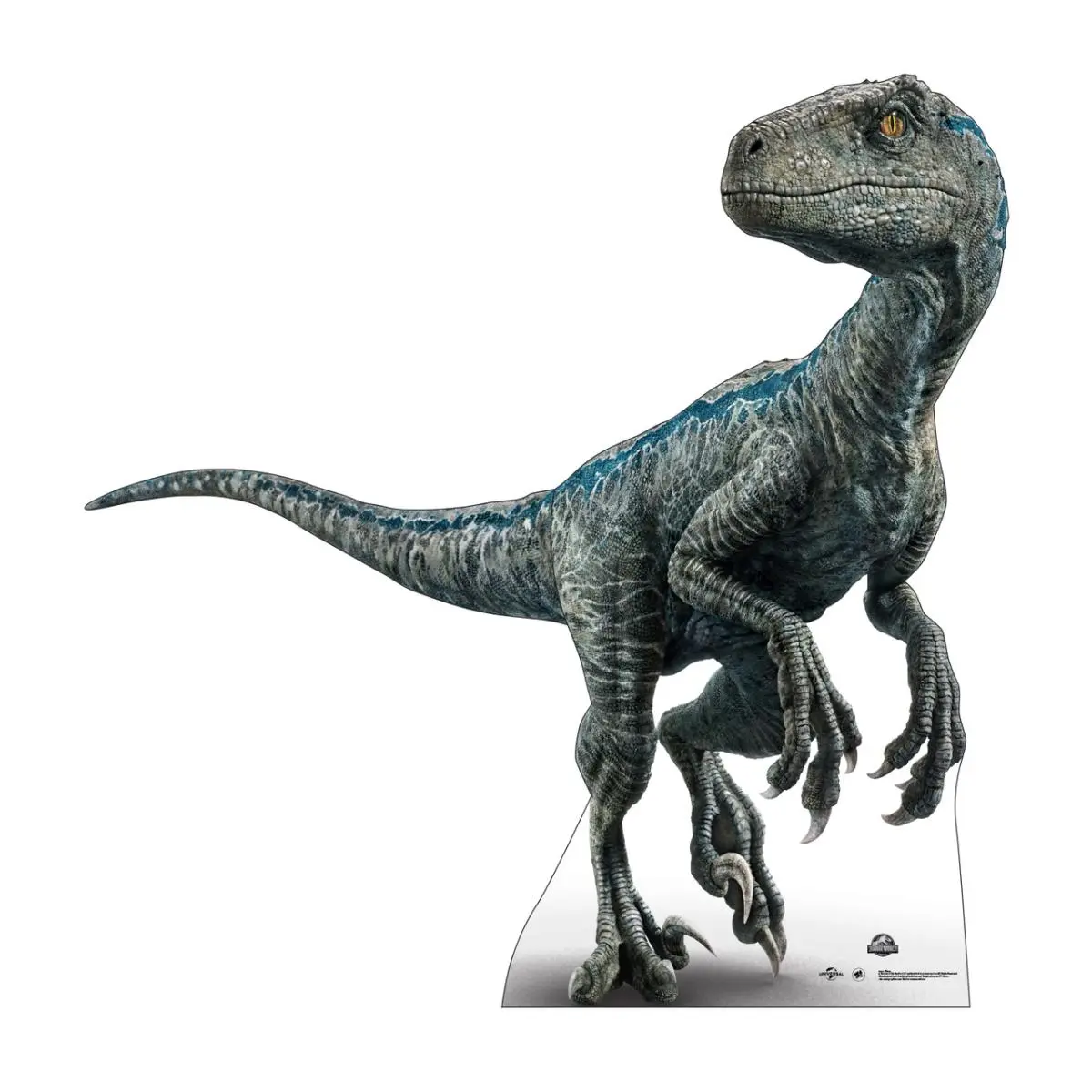 212 MAIN Lifesize Single-Side Jurassic World Dinosaur Cardboard Cutout - 76"x75" High-Quality Printing, Sturdy Stand-Up Base, Animal Home Decor for Dinosaur Fans, Events Photo Prop, Great for Parties