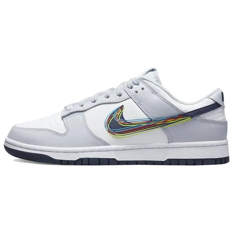 Nike Dunk Low 3D Swoosh' Durable Non-slip Skate Shoes Men's DV6482-100