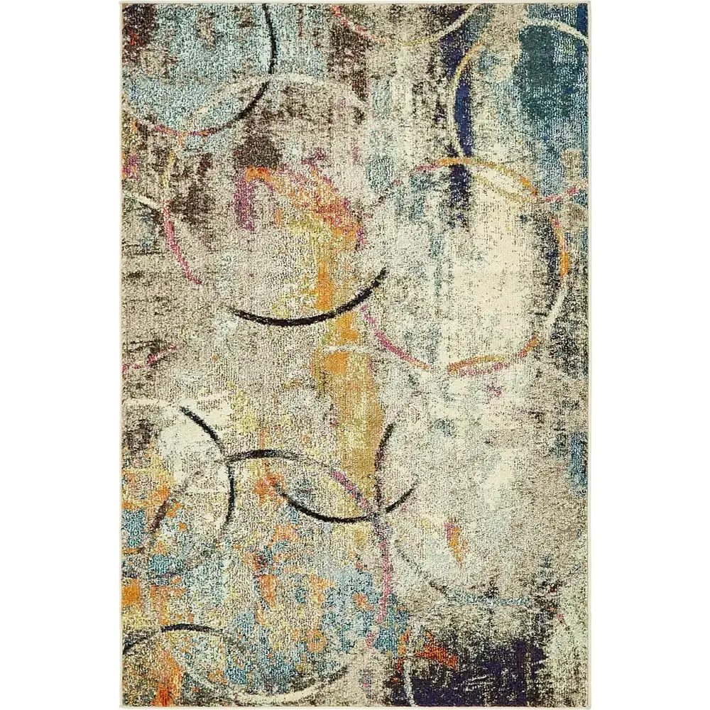 Modern designed imperial chromatic rug