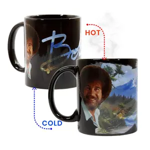 Bob Ross Exclusive Color Change Ceramic Coffee Mug 12 ounces