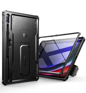 Dexnor Case for Samsung Galaxy Tab S10 Ultra (2024), S9 Ultra(2023), S8 Ultra(2022) 14.6 Inch, [Built in Screen Protector & Kickstand] with Pen Holder Heavy Duty Shockproof Protective Cover