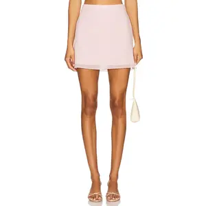 Lovers and Friends Mariah Mini Skirt in Light Pink