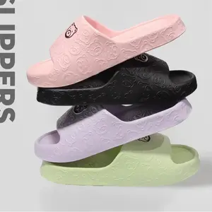 Non-slip Slippers Female Outer Wear 2024 New Bathroom Bathroom Indoor Home Sandals Footwear Shoe Flipflop Walking Shoes