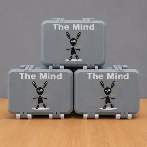 3D Printed The Mind Storage Box, Bunny Illustration Mini Organizer Case