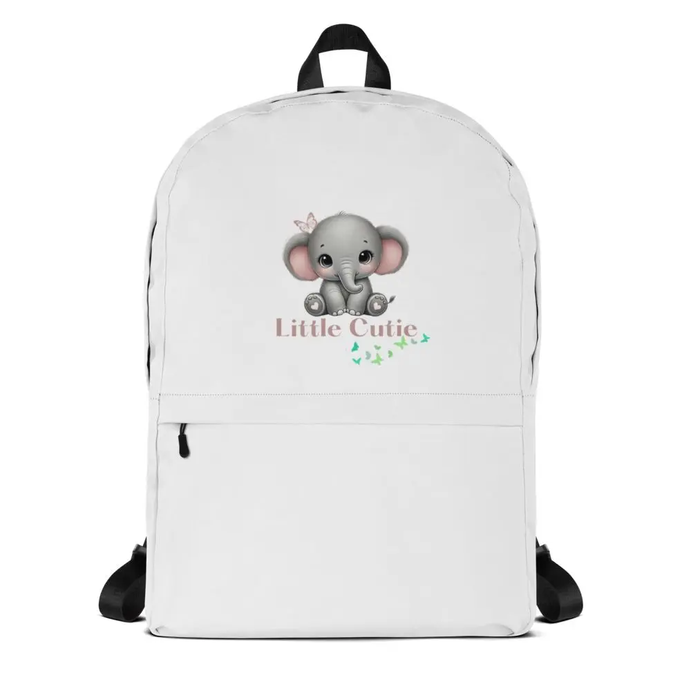 Little Cutie - Elephant Print Functional Backpack