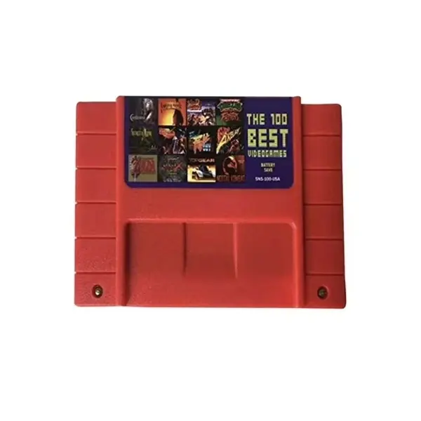 Nintendo Super Nintendo Entertainment System 100 in 1 Games Retro Classics for SNES - Multi Game Collection