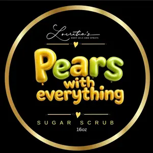Pears With Everything Sugar Scrub 16 oz - Smooth Skin Care