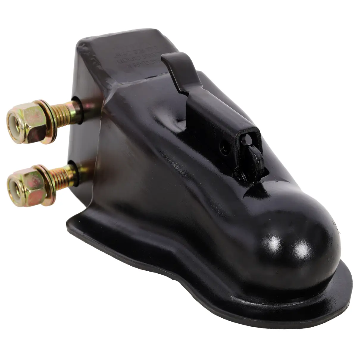 9.5*5*4.7 Inch Black Heavy‑Duty Steel Adjustable Trailer Coupler, 360° Sleeve‑Lock 2‑5/16 Inch Towing Hitch 8000LBS Capacity with E‑Coat Anti‑Corrosion Finish for Boat RV Utility Trailer Truck Towing