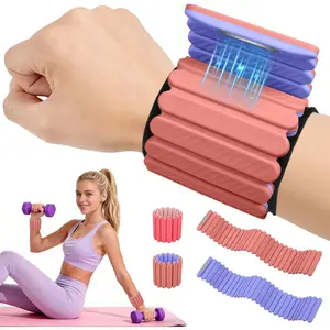 Adjustable Wrist & Ankle Weights 2Pack, Wearable  Weighted Bracelet for Women, Arm  Weights for  Gym Workout, Jogging, Yoga & Pilates