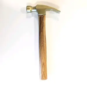 Gold Hammer with Custom Engraving - Superintendent Retirement Painted Gold Hammer