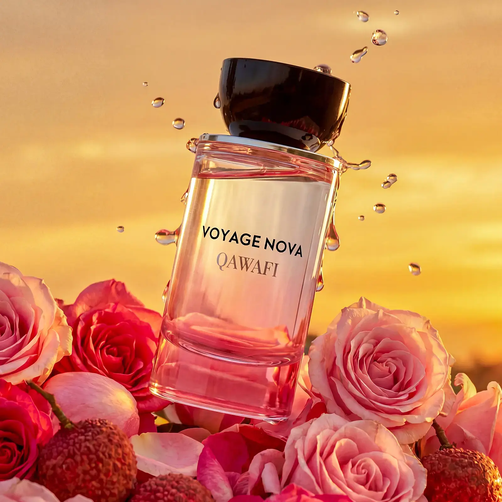 Qawafi Voyage Nova Eau de Parfum - Floral & Fresh Fragrance for Women - 100ml Bottle - Perfect for Daily Use
