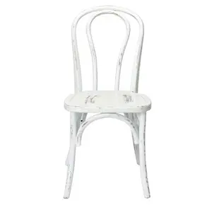 American Classic Sonoma Bentwood Stackable Chair - Model W-611-X02-BENTW-WW, White Wash, 35 in, American Aesthetic, Distinctive Design, Fine Wooden Commercial Indoor Seating, American Aesthetic Stacking Chairs, Distinctive Design Stacking Chairs
