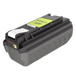 6.0Ah 40V Replacement for Ryobi 40V Battery OP4040 OP4026 OP4030 OP4050 OP4060A Cordless Tool Battery