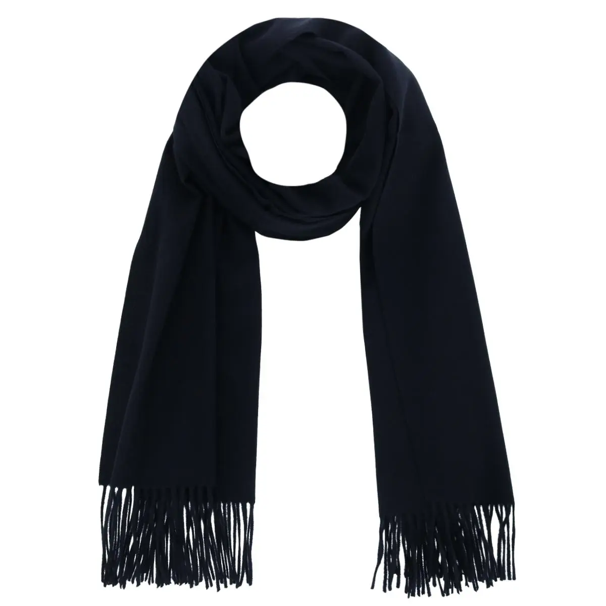 ctm Women's Pashmina Shawl and Fluffy Soft Scarf, Heavyweight Solid Color Wrap, Versatile Accessory for Warmth