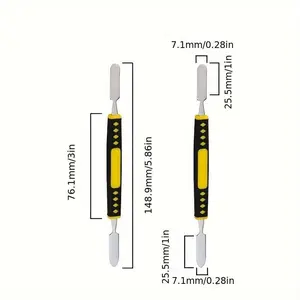 6PCS Metal Crowbar Prying Opening Repair Tool Kit For Mobile Phone Notebook Dual Heads Metal Spudger Home Hand Tools Sets
