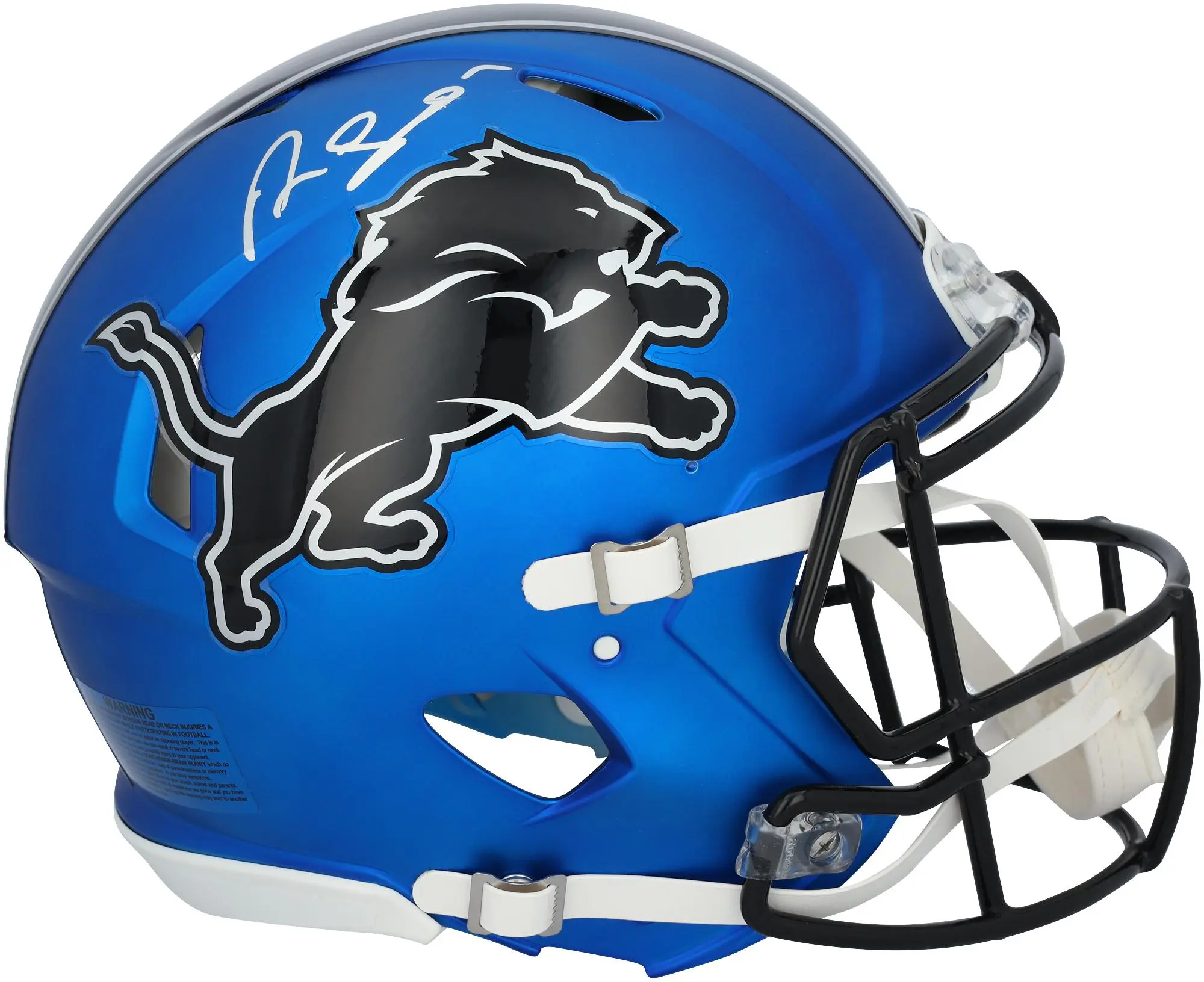 David Montgomery Detroit Lions Autographed Riddell 2024 Alternate Speed Authentic Helmet - Fanatics Authentic Certified