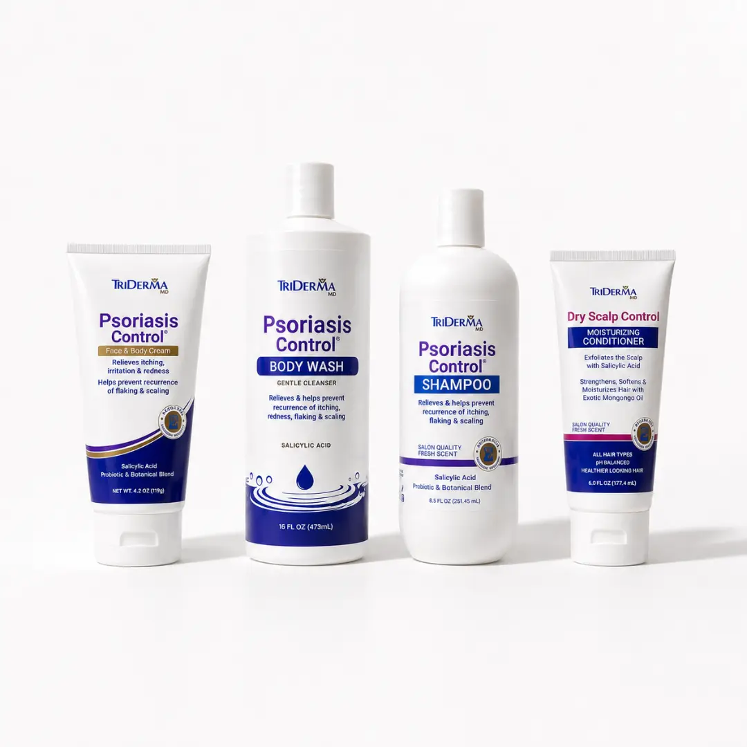 TriDerma Psoriasis Complete Care Bundle