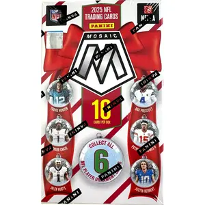 2025 Panini Mosaic NFL Football Ornament Box