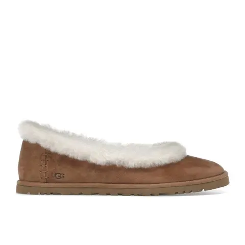 UGG Zora Ballet Flat Chestnut (Women's) (women) by StockX