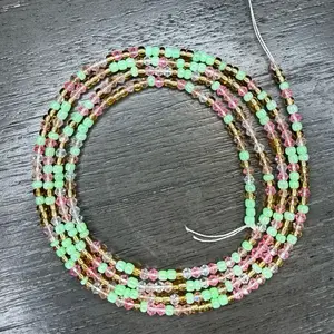 Princess and the pea tie on waist beads