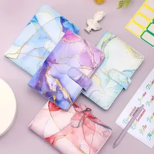 Budget Binder,  Saving Binder with  Envelopes and Expense Budget Sheets for Budgeting (Blue)