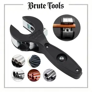 Ratchet-Type Pipe Cutter, One-Hand Fast Pipe Cutting Tool, Adjustable Ratcheting Tubing Cutter, For Cutting 5/16-1-1/8 Inch Stainless Steel Copper Aluminium ，for Home Working