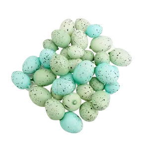 Mini Decorative Speckled Easter Eggs, Robin, 36-Piece