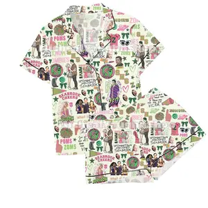 Zombies Seabrook Pajama Set, Cheerleader And Zombie Sleepwear
