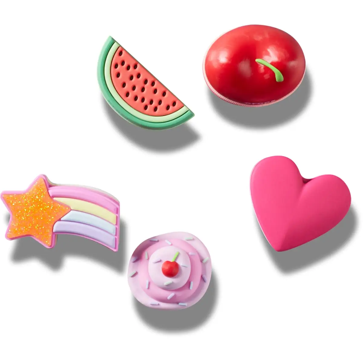 Crocs Jibbitz Stacked Summer Sweets Shoe Charms 5 Pack