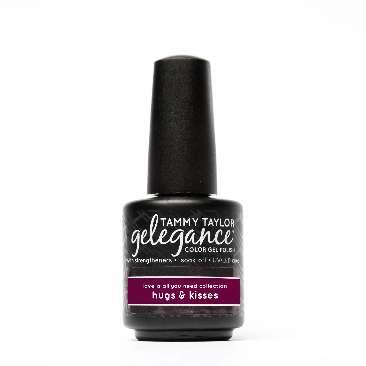 Tammy Taylor Nails Hugs & Kisses Gelegance Gel Polish - Elegant Purple Rose Gel Polish for Smooth Manicure & Versatile Styling 20G