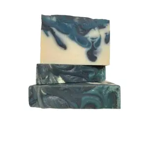 Smoked Cedar and Icy Moss Men's Cold Process Soap