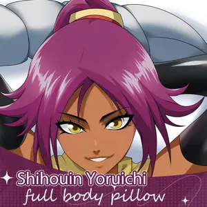 Anime Dakimakura Japanese Otaku Waifu Life Size Doublesided Print Hugging Body Pillov Cover Shthouin Yoruichi Bleach