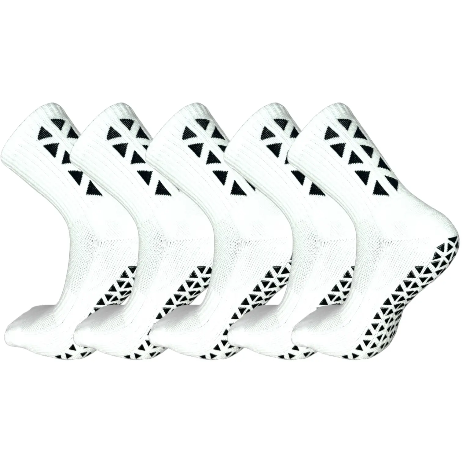Soccer Grip Socks 2.0- 5 pairs (S/M) Ultimate comfort and Grip