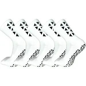 Soccer Grip Socks 2.0- 5 pairs (S/M) Ultimate comfort and Grip