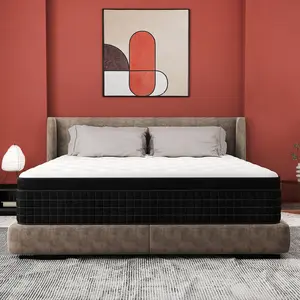 CHEHOON  Twin Full Queen King Mattress in a Box 12/14 Inch Mother'sDaygift Hybrid Memory Foam & Zoned Support Springs, Pressure Relief, Breathable Fabric, Motion Isolation, CertiPUR-US & OEKO-TEX colchon