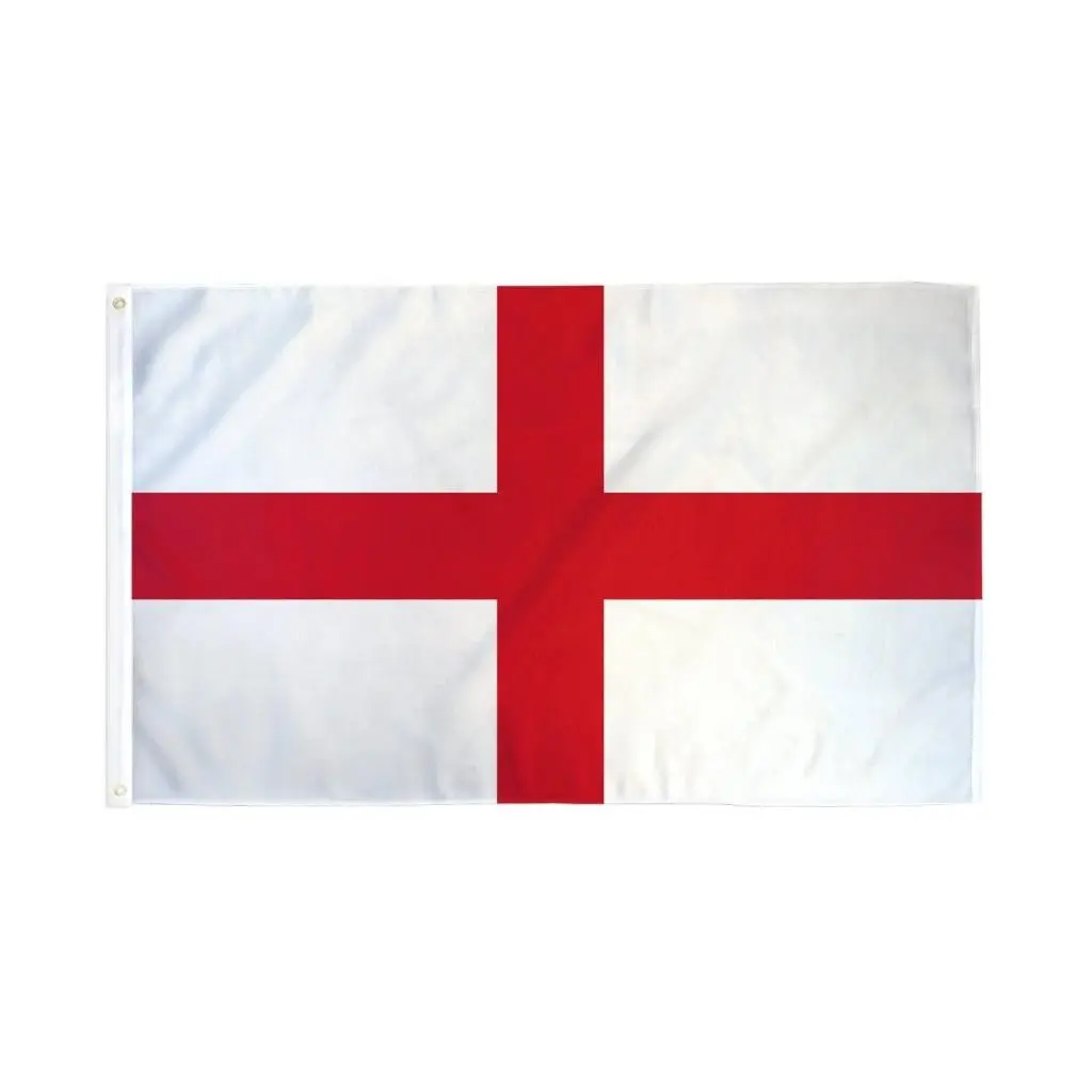 Printed England Flag Hanging Banners - 2x3ft Dye-Subbed Polyester Home Supplies, Indoor Home & Festive Party Decoration Hang Display Banners