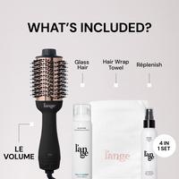 Blow All Out - Black 75mm / White Towel