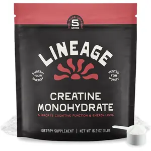 Unflavored Micronized Creatine Monohydrate with Sea Salt for Strength, Performance & Training Support, No Artificial Ingredients (90 Servings)