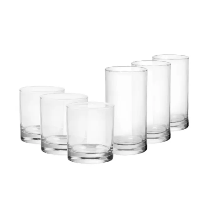 Set 12PC TENNYSON Drinkware Stylish Glass