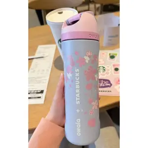Owala Sakura 2026  24oz Insulated Bottle Blue Pink