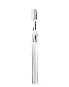 crystal collection toothbrush - white coral